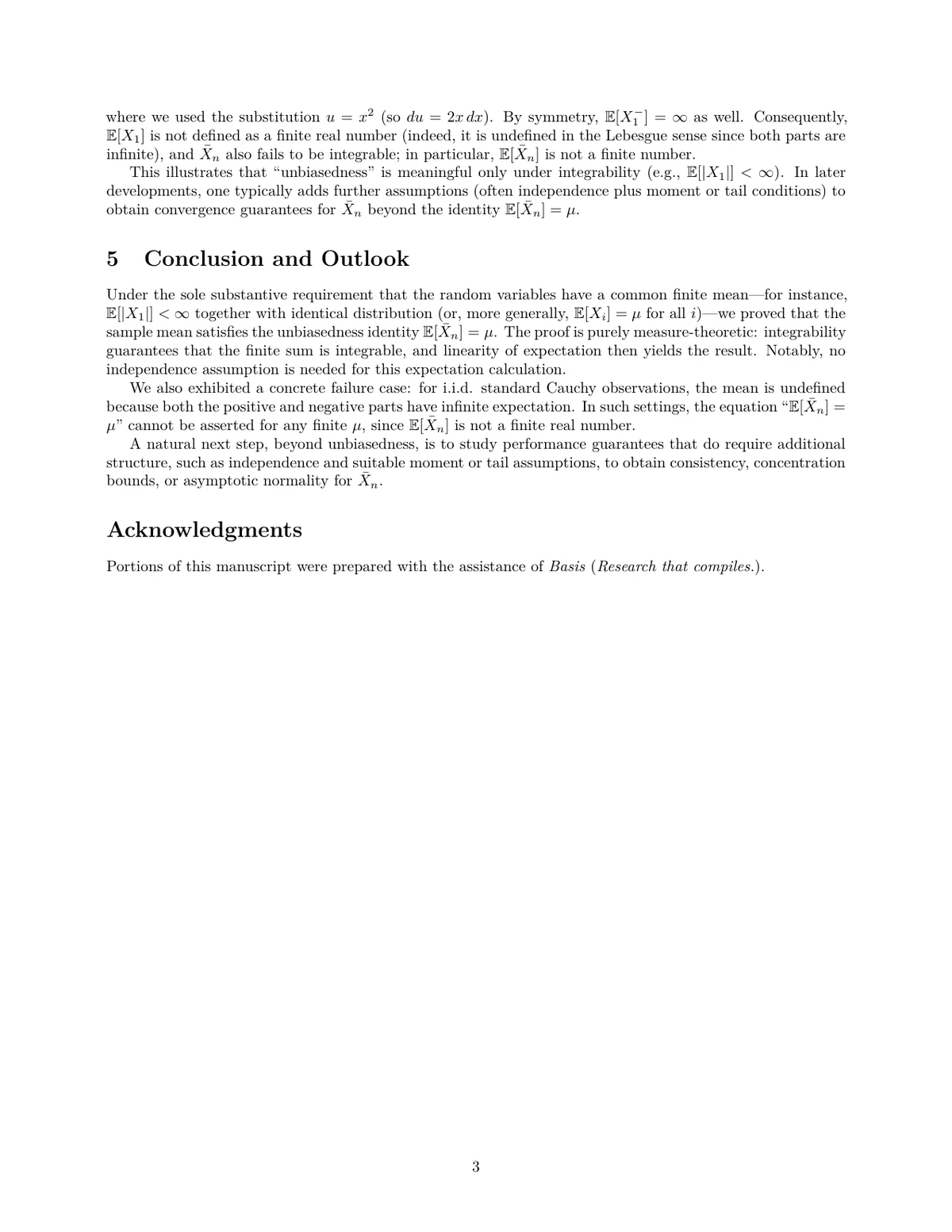 Conclusion page from the formal proof note.